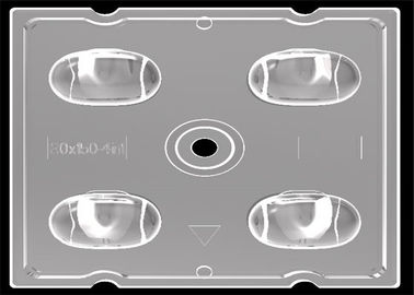 120 Derece SMD LED Lens Simetrik Tasarım Bollard Işığı İçin Herhangi Bir Cıva Yok 3535
