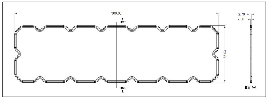TYPEII-M LED Sokak Işık Lensi SMD7070 22IN1 80 * 150 Derece Yüksek Güçlü LED Lens