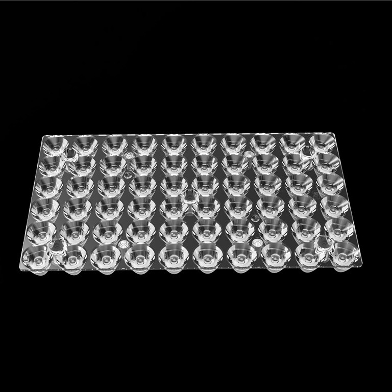 İyi Kalite Pc Malzemesi 9Degree Düzgen 60 In 1 Led Stadyum Işık Lens Xpg Çipler su geçirmez