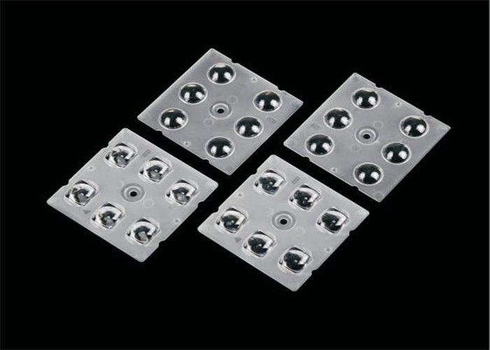 5050 SMD LED Lens 6 1 Kolay Kurulumda Transmitans% 93 Sokak Aydınlatması İçin