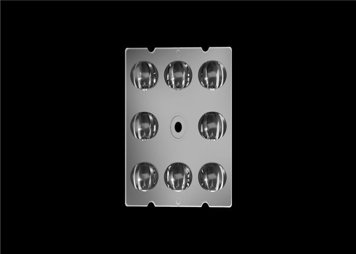Asimetrik CREE XTE Çoklu LED Lens 8&amp;#39;li LED Sreet Işık için 1 Reflektör Kiti
