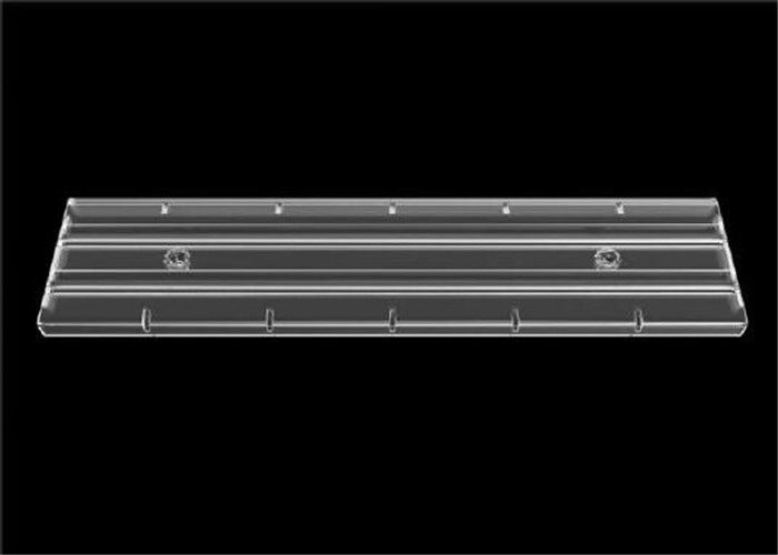 Çift Asimetrik LED Lambası Lens, Süpermarket / Ürün Rafı için LED Optik Lensler