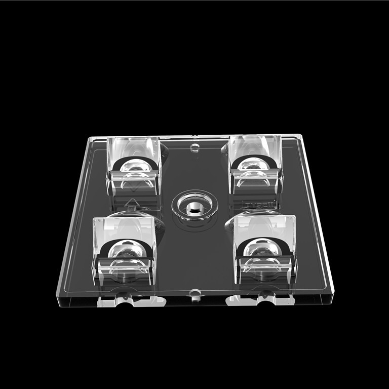 2*2 5050LED Çipler Yüksek verimlilikli LED Stadyum Işıklandırma Lensleri Spor Alanları / Kare Işıklandırma / Tünel Lambaları için