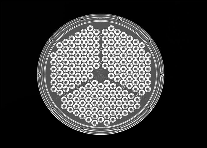 Edison 3030 SMD LED Lens 180 In 1 Yuvarlak Şekillendirilmiş Yüksek Körfezli Lens Array