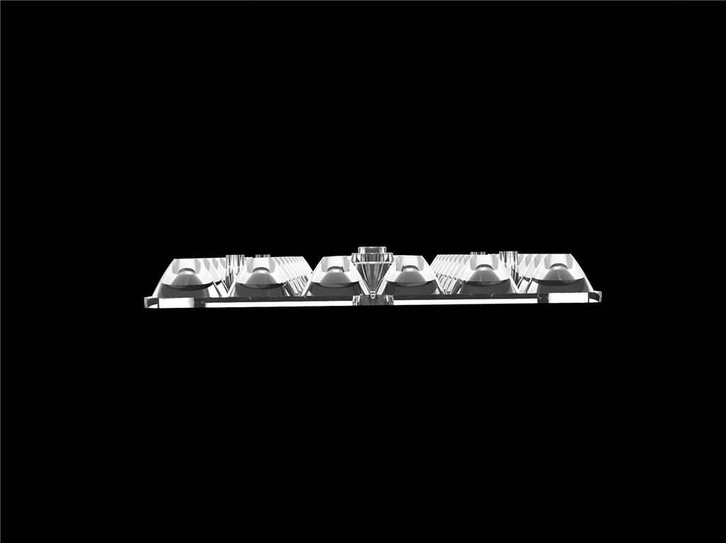 54IN1 30 Derece Dış Işık 3030 LED Lens PC Led Optics For Stadium Light / Pitch Lights L144*W94mm