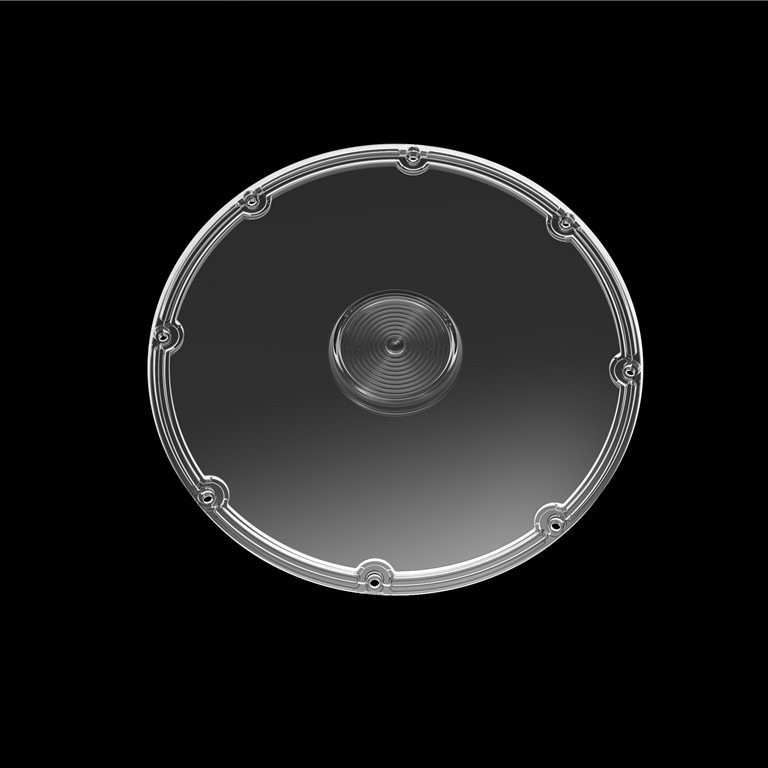 Φ206mm Spark - High Bay UFO LED Optical Lens 120 derece Yüksek Güçlü Endüstriyel Alan Işıklandırması için