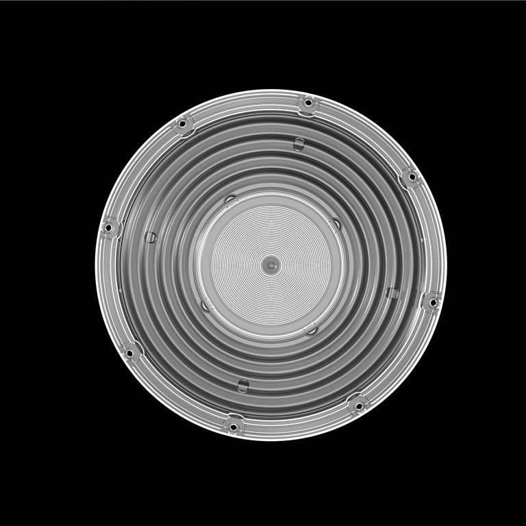 150W UFO LED High Bay Light Lens AC Tip 206mm / 90 Derece 2835/ 3030 LED PC Optics Lens