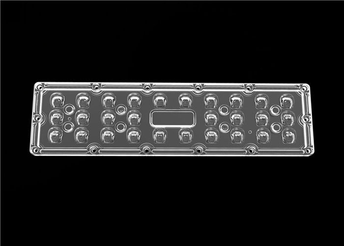 Shoebox Aydınlatma için 28 In 1 2 * 2 3030 LED Chips ile TYPE4-S LED Optik Lensler