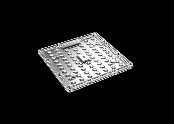 Kare LED Yüksek Körfez Lambası Lens SMD 3030 AL PCB ile LED Cips