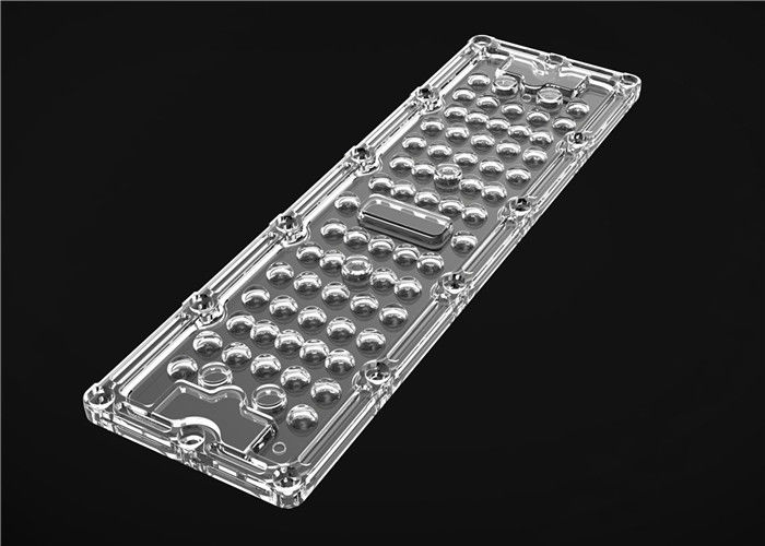 Mükemmel Verim% 93 LED Optik Lensler, Tezgah Aydınlatması için Yüksek Körfez Lambası