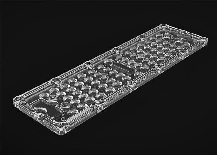 64 Adet SMD Lens Termal Yönetim 90 * 120 ° Işın Açısı Tünel Işığı için