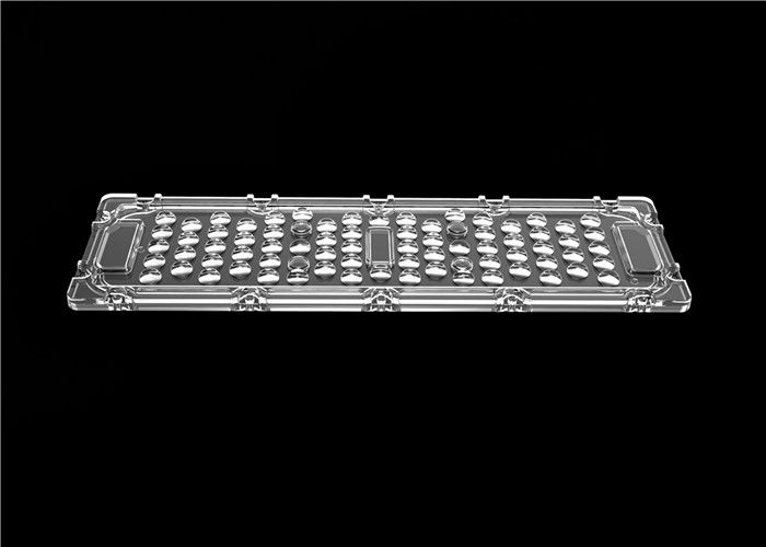 60 Derece Geniş Açı LED Lens 72 In 1 PMMA Malzeme LED Yüksek Körfez Aydınlatma için