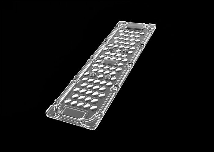 60 Derece Geniş Açı LED Lens 72 In 1 PMMA Malzeme LED Yüksek Körfez Aydınlatma için