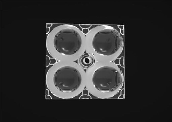 50 * 50mm Boyutlu PMMA Lens Otomatik Ön Far Lensi Cree XP-E / XP-G ile