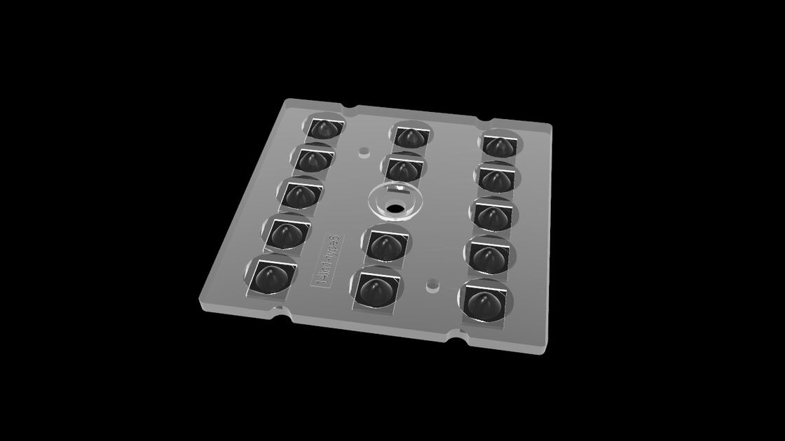 Ultra Geniş Işık Dağıtımı LED Lens Array 14 In 1 Type 5 Park Aydınlatması İçin