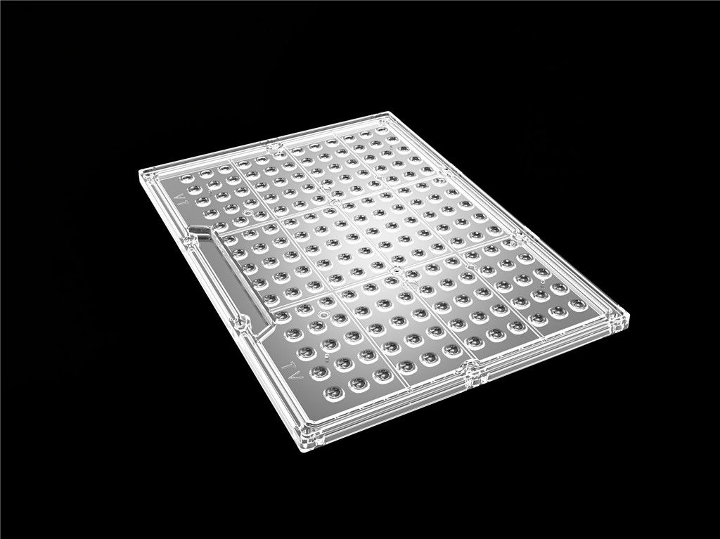 180 1 LED Optik Lensler ROHS Yüksek Bay Işık 90 Derece İçin Sertifikalı